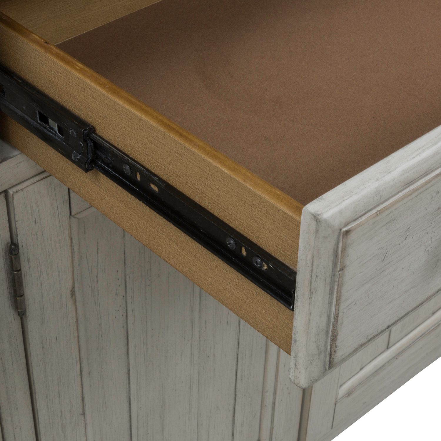 Farmhouse Reimagined Wood 2-Door 2-Drawer Server
