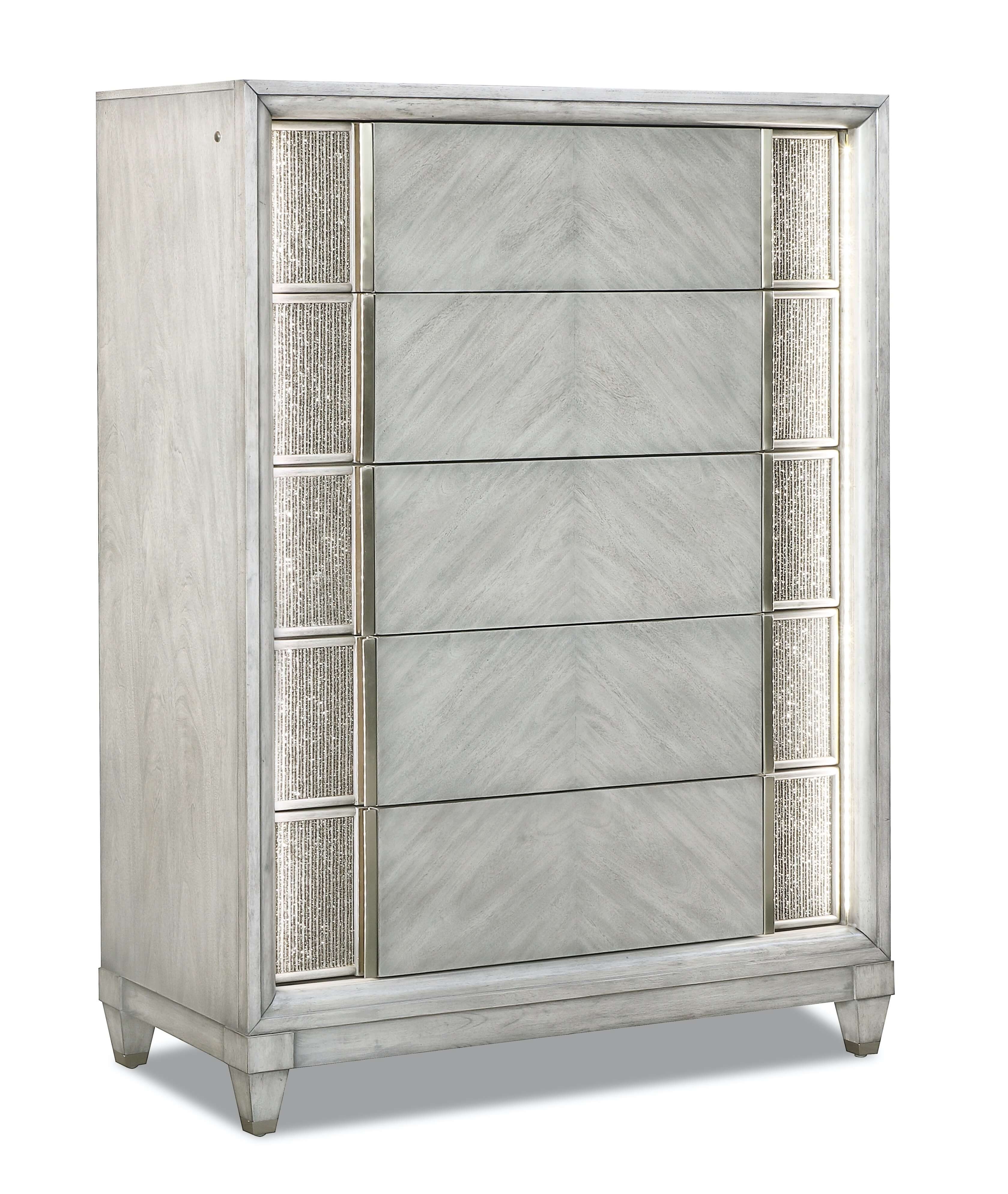 Navara 5 Drawer Chest w/Lighting