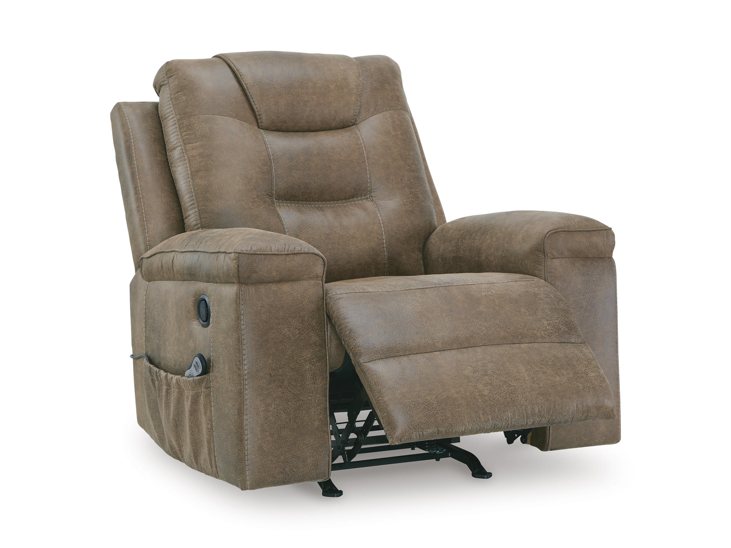 Stockworth Faux Leather Rocker Recliner
