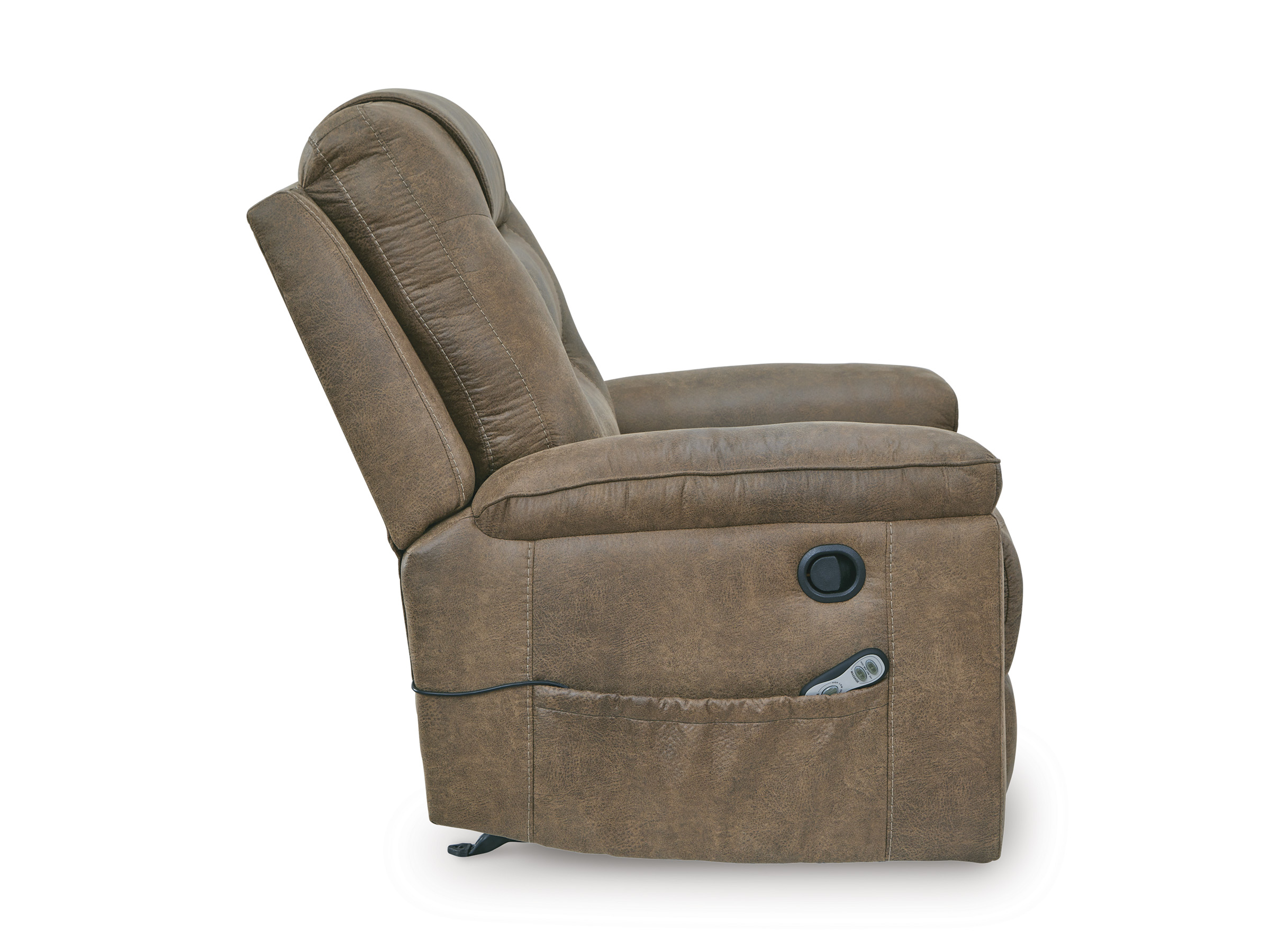 Stockworth Faux Leather Rocker Recliner