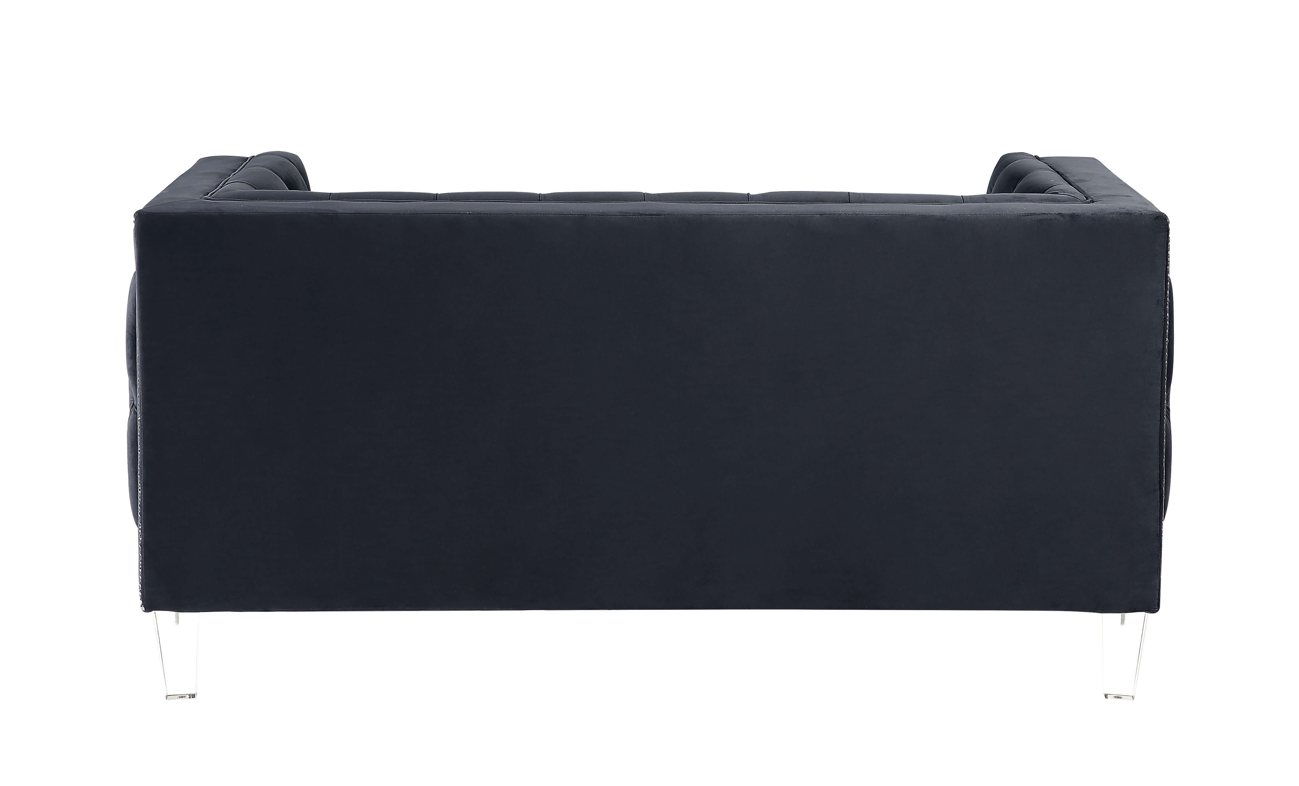 Ansario Velvet Tufted Loveseat