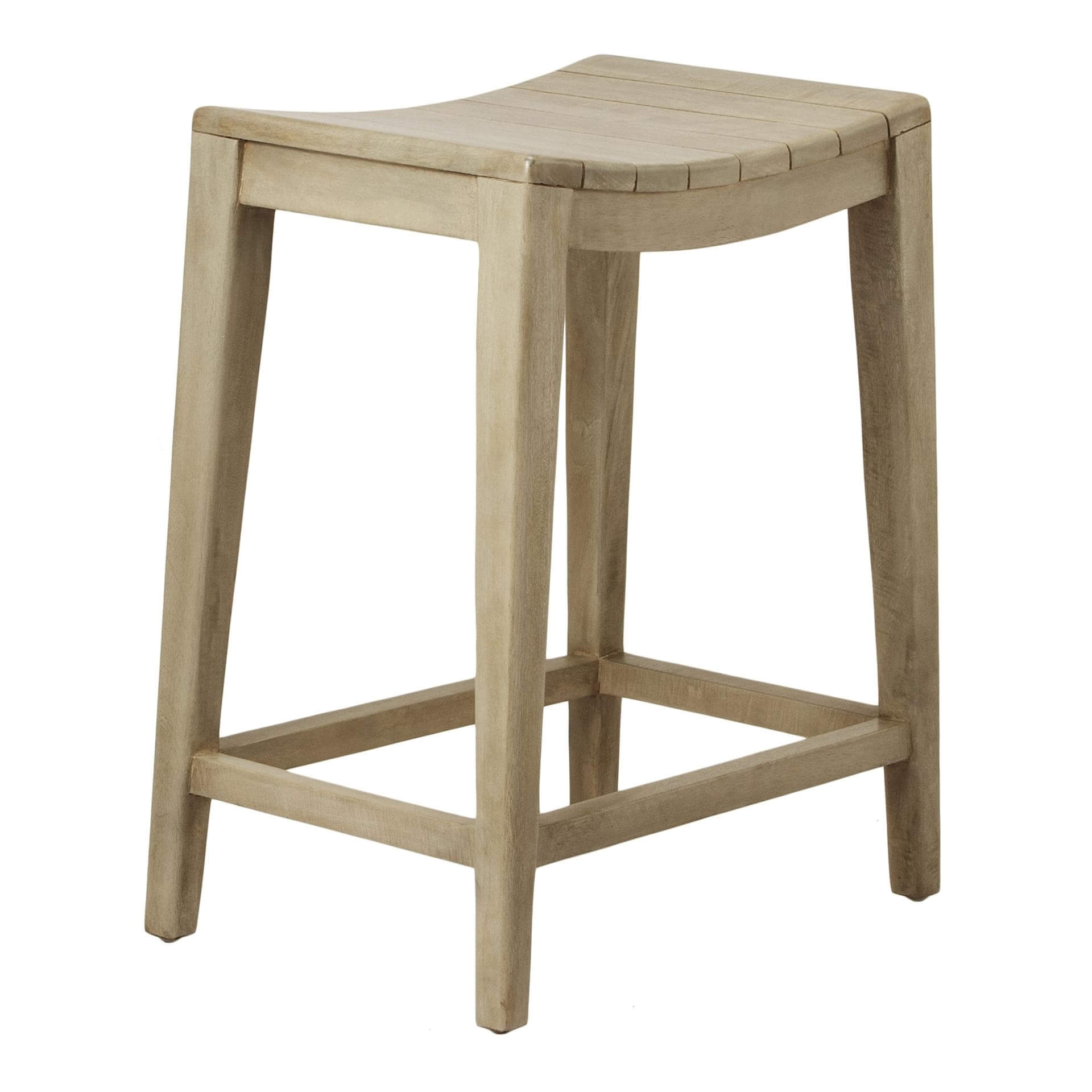 Elmo Wooden Counter Stool