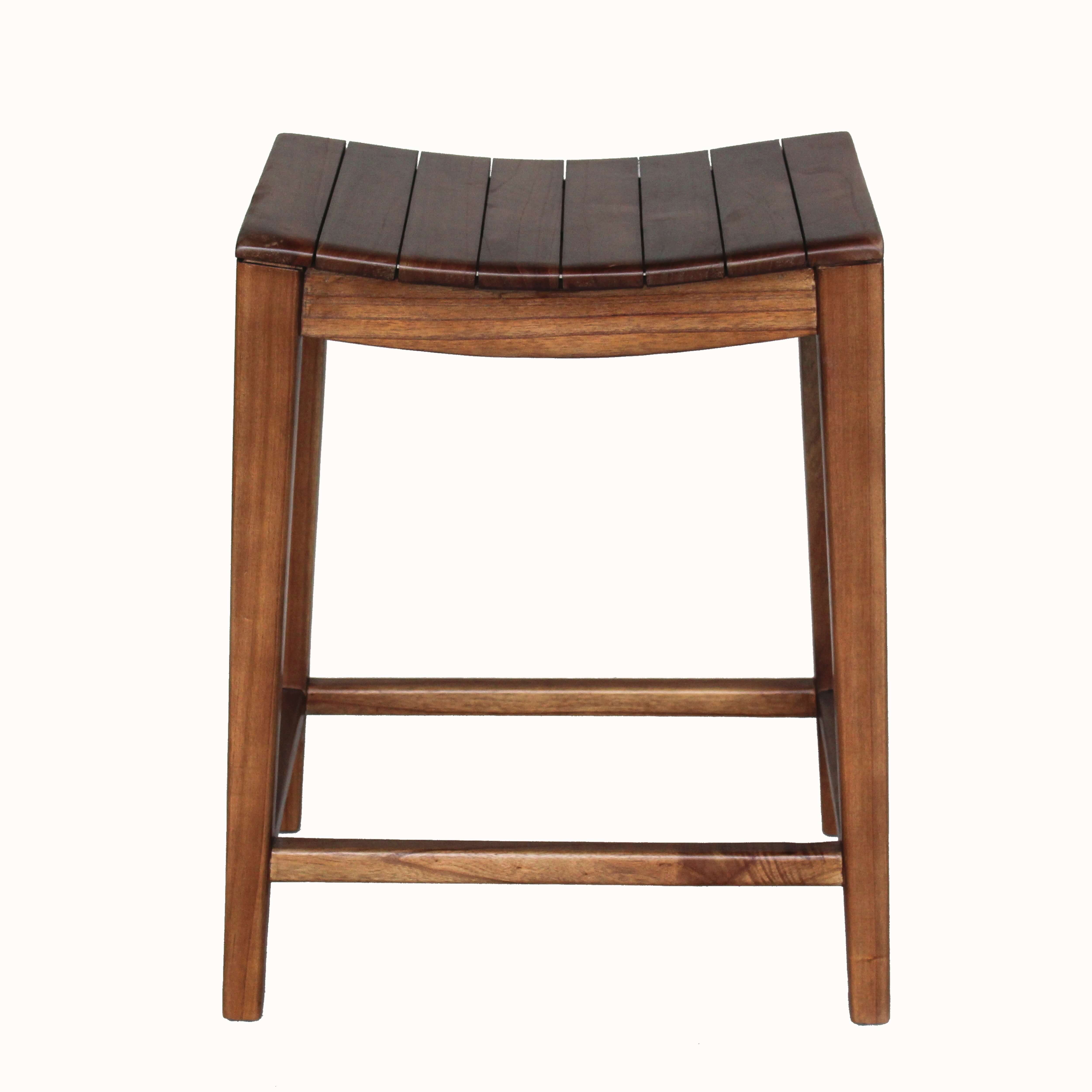 Elmo Wooden Counter Stool