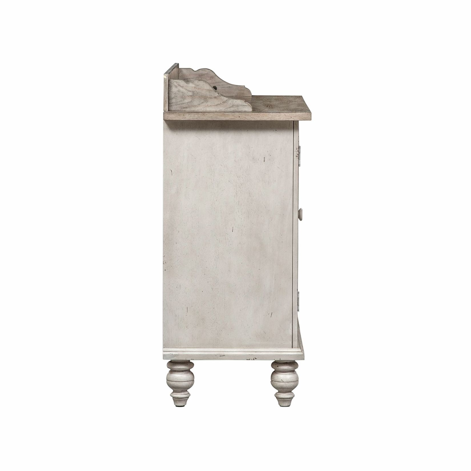 Whitney Wood 2-Glass Door Server