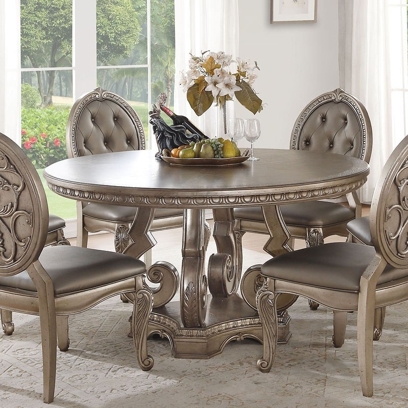 Northville Wood Round Dining Table