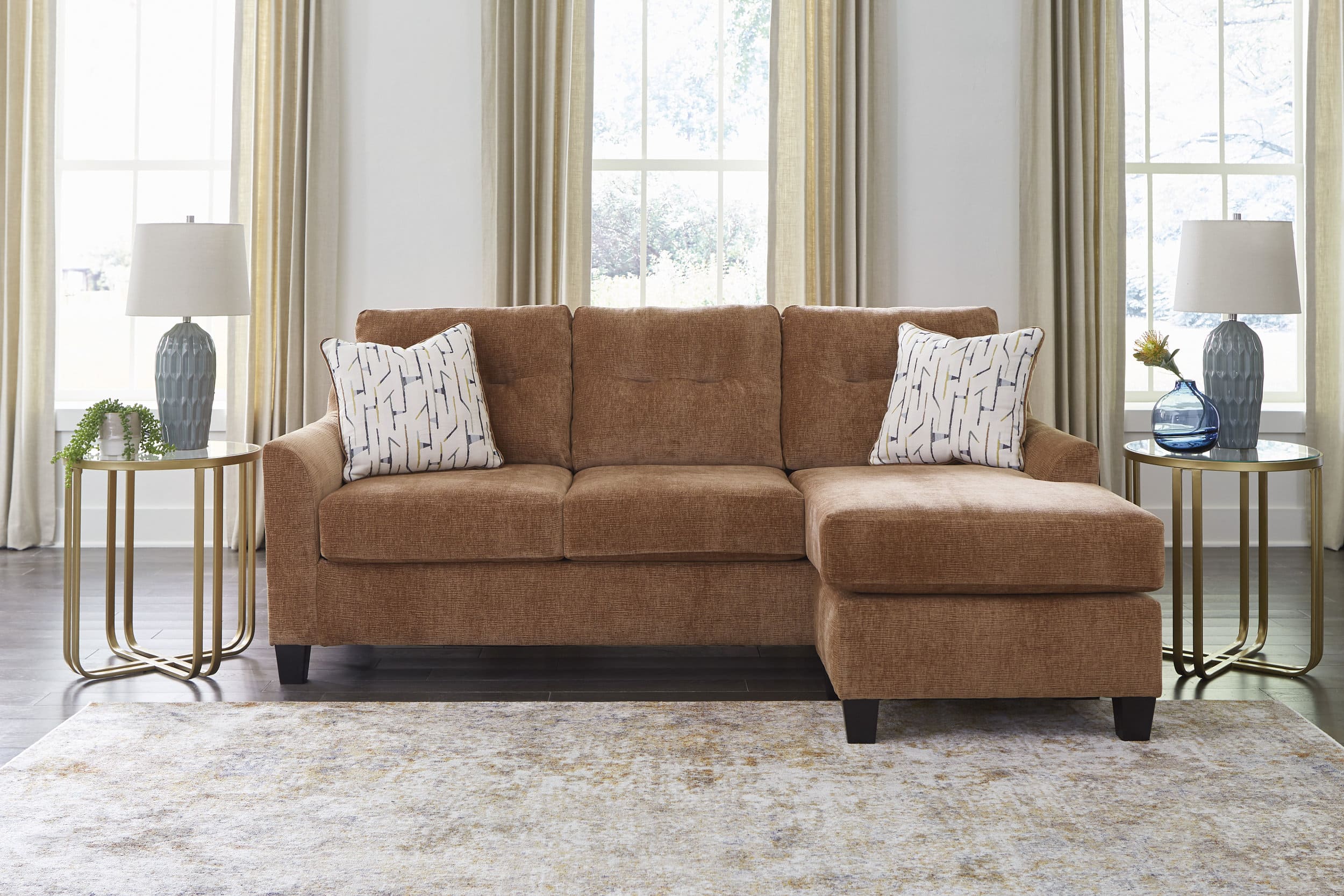 Amity Bay Polyester Living Room Set