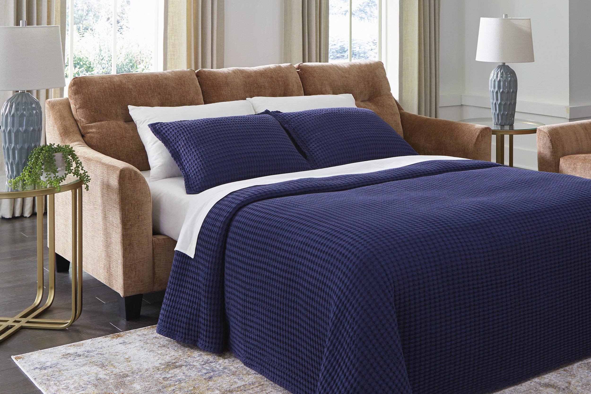 Amity Bay Polyester Living Room Set