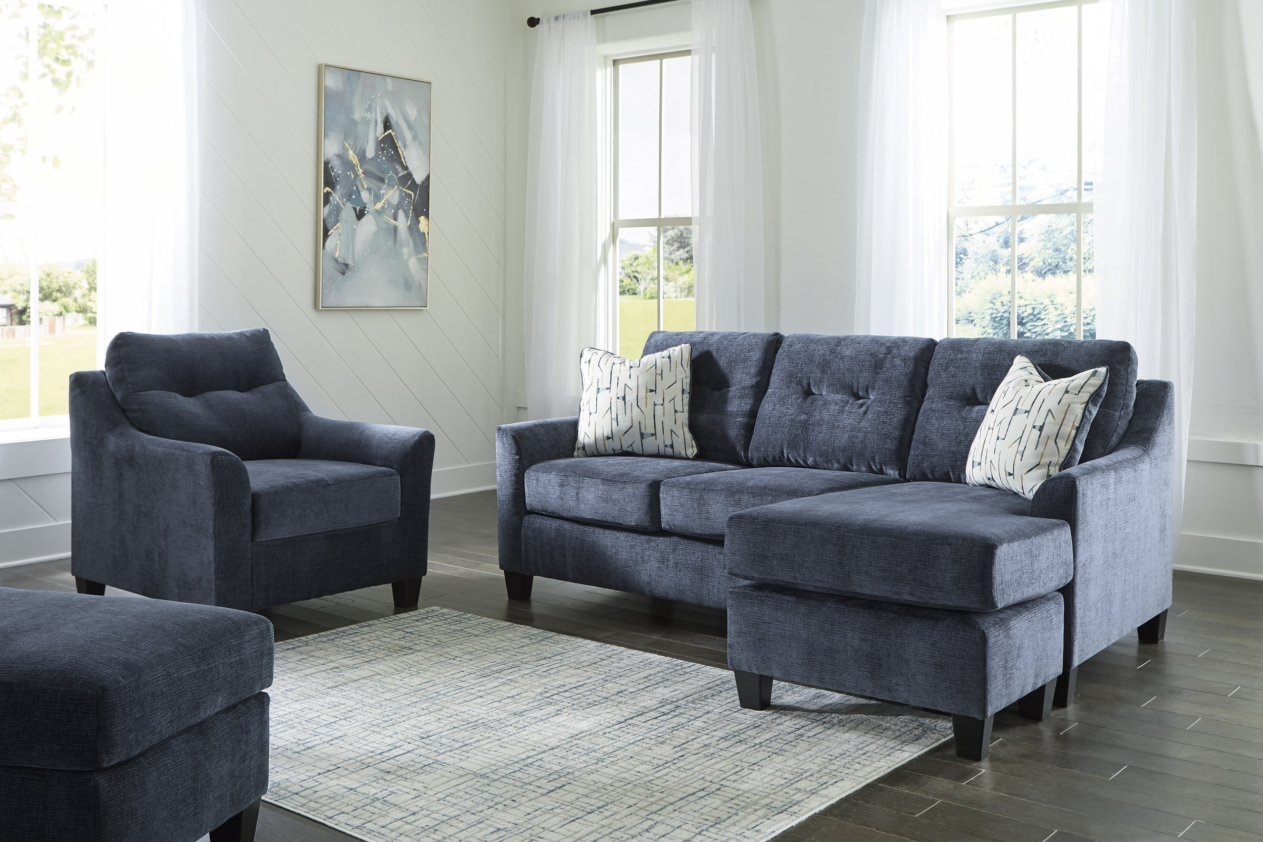 Amity Bay Polyester Sofa Chaise