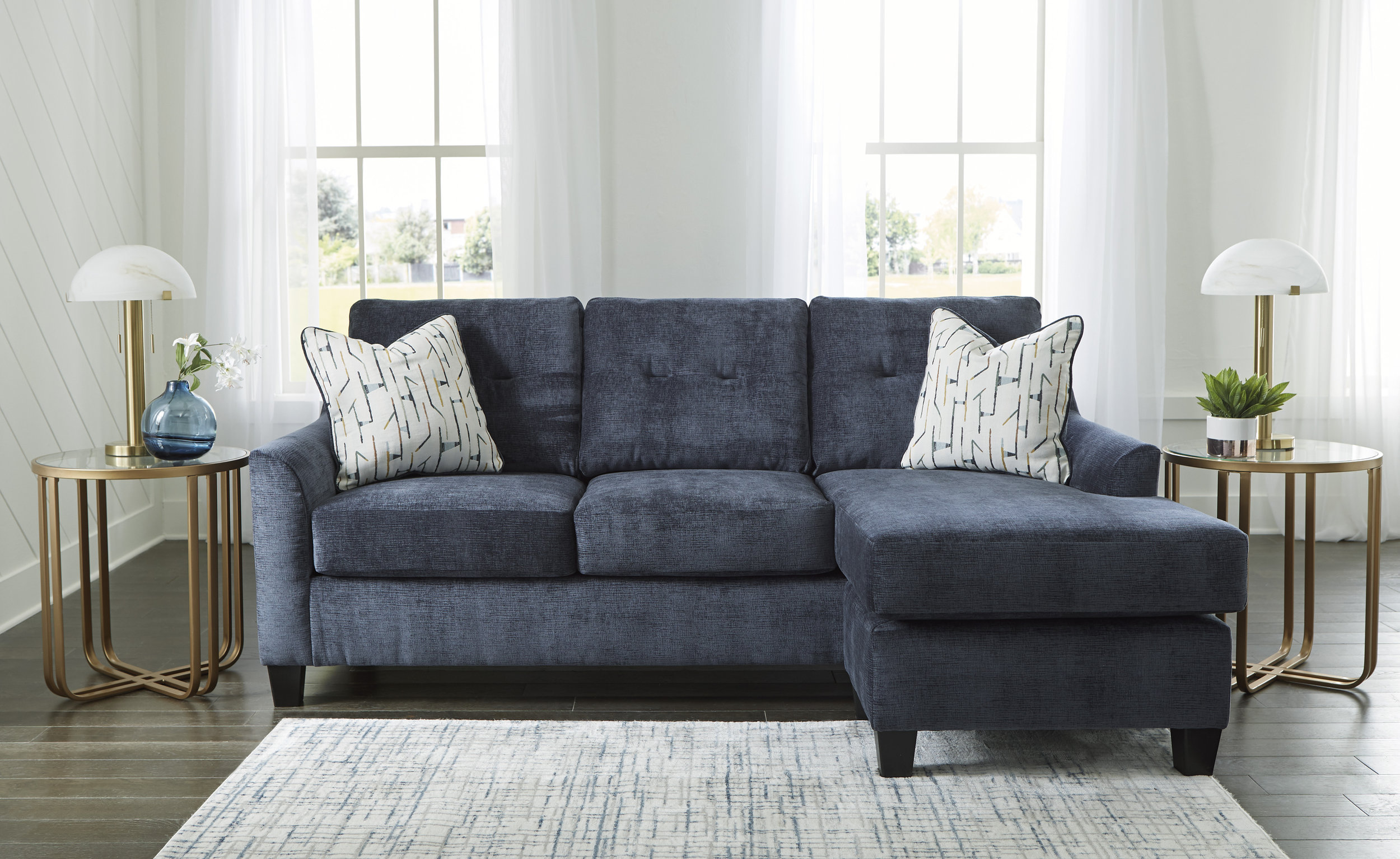 Amity Bay Sofa Chaise and Chair