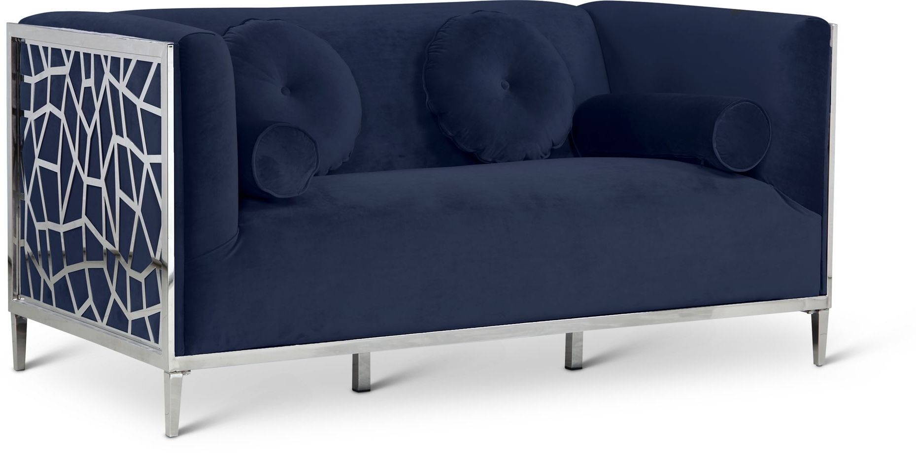 Opal Velvet Loveseat