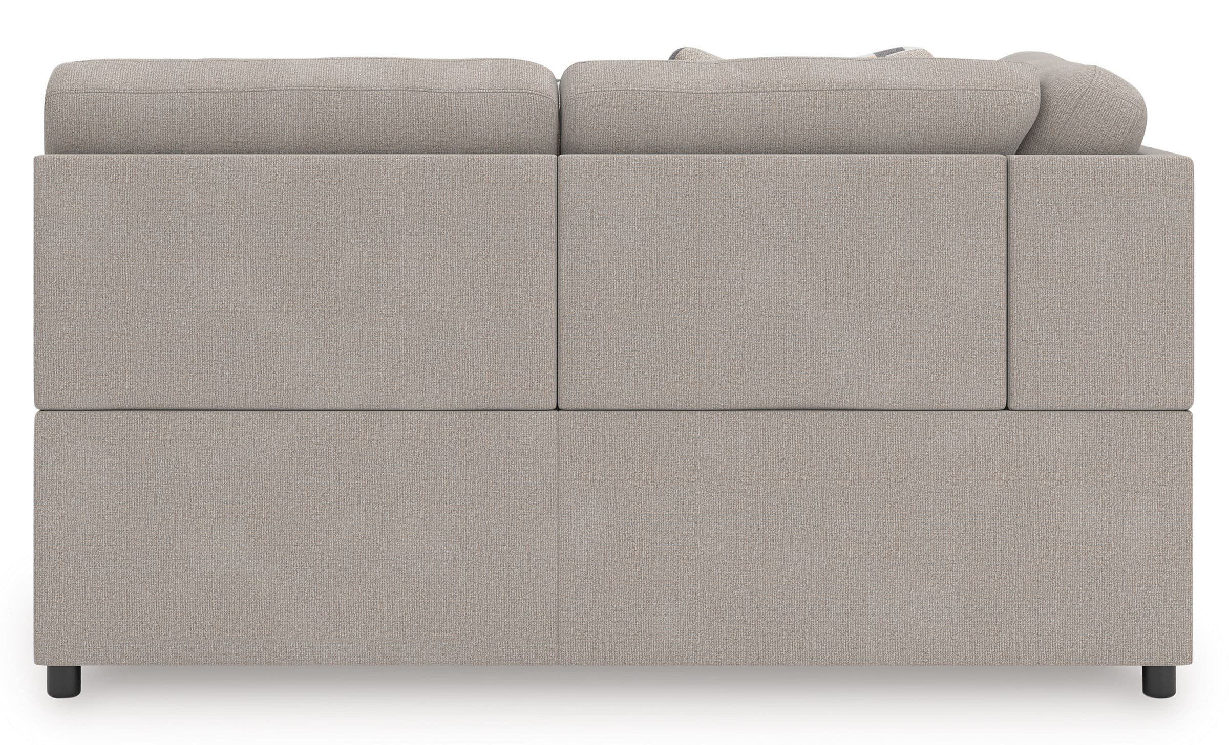 Higgesbee L-Shaped Polyester 5-Piece Sectional with Pop Up Sleeper & Chaise