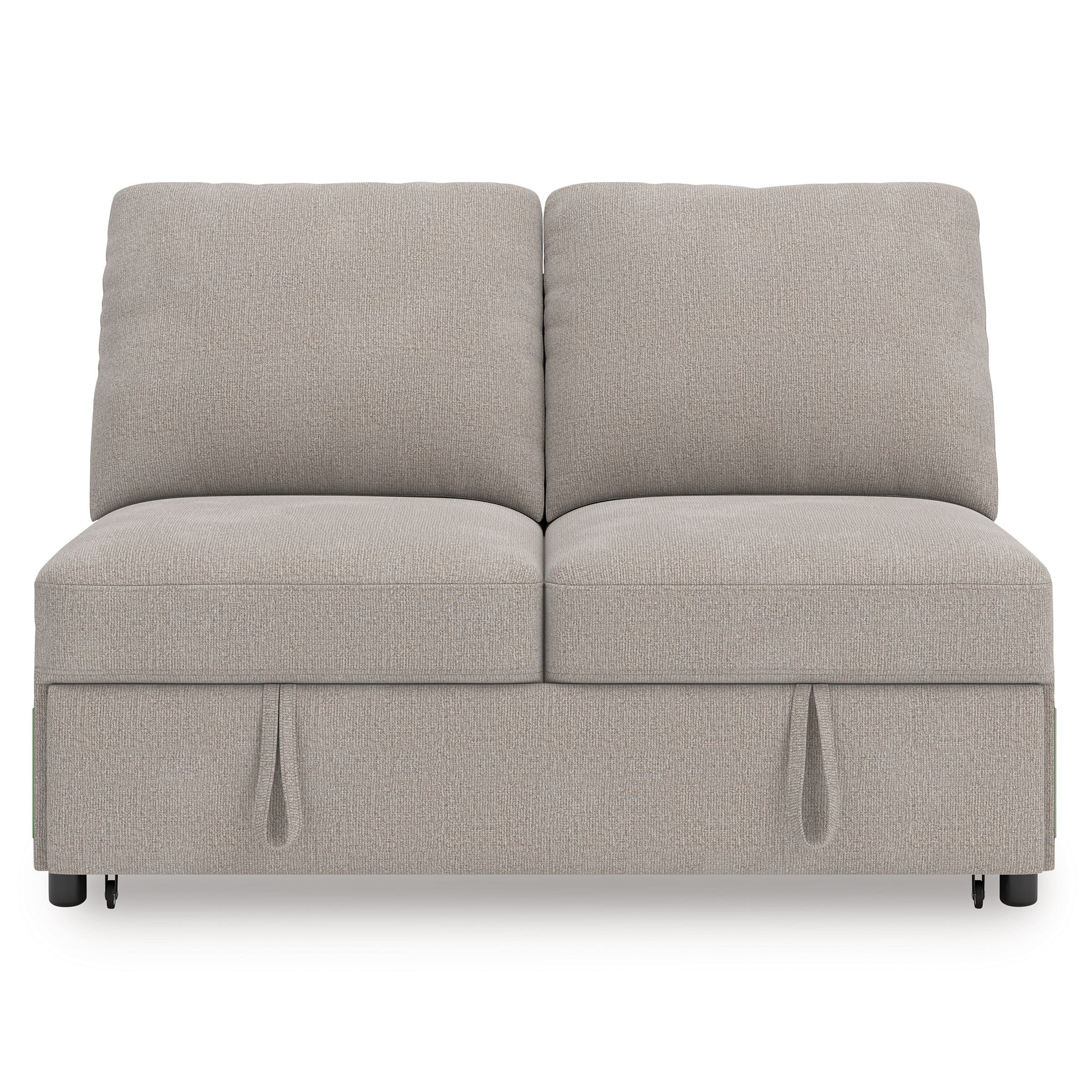 Higgesbee L-Shaped Polyester 5-Piece Sectional with Pop Up Sleeper & Chaise