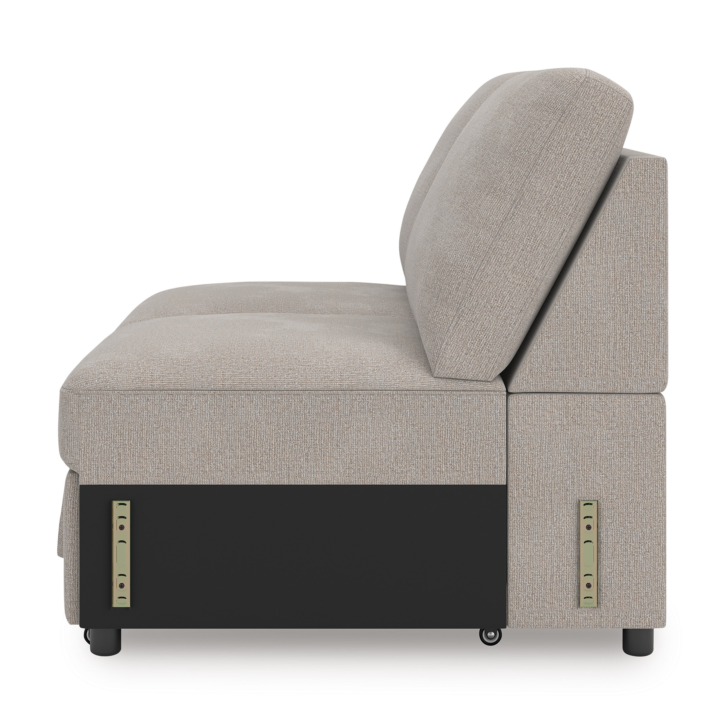 Higgesbee L-Shaped Polyester 5-Piece Sectional with Pop Up Sleeper & Chaise