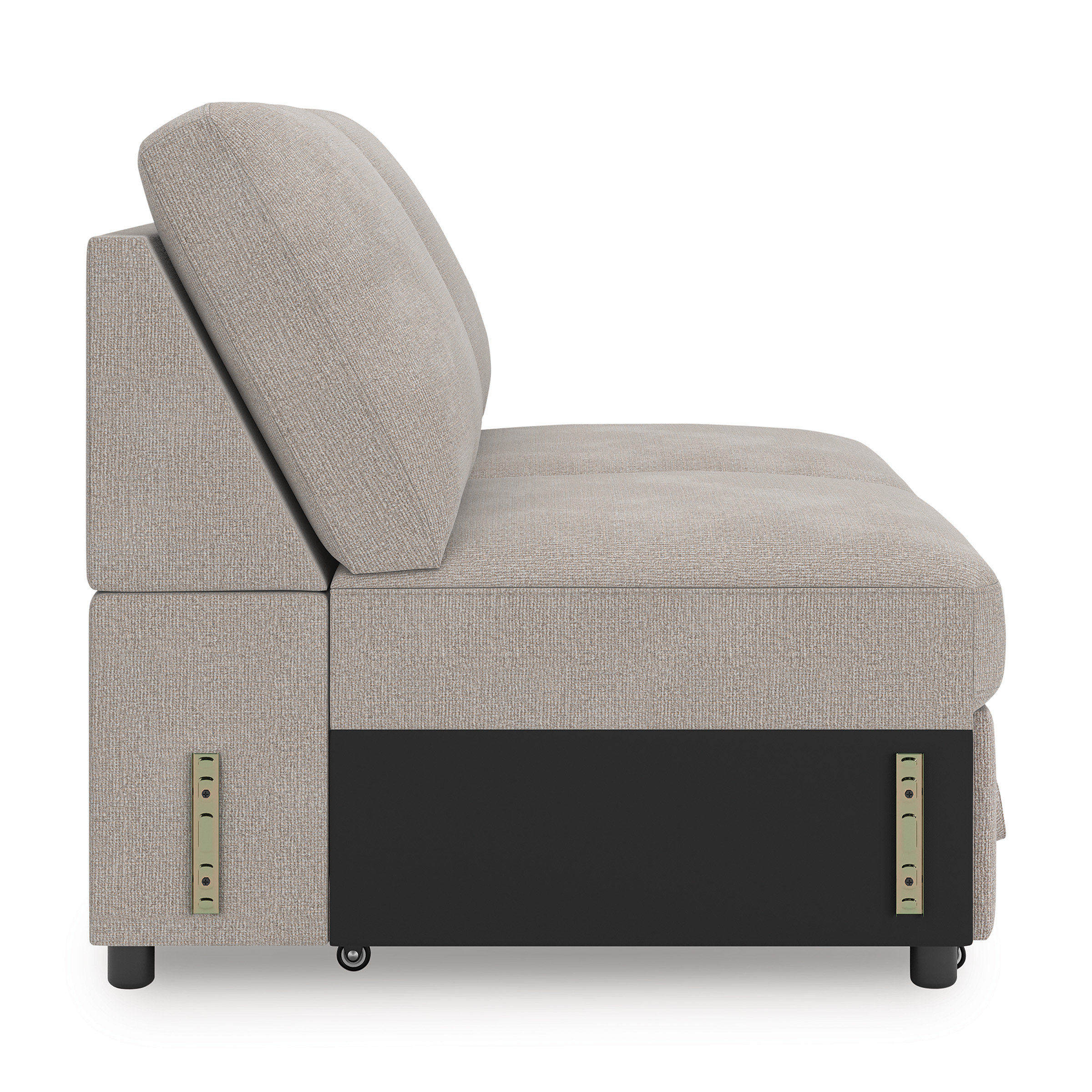Higgesbee L-Shaped Polyester 5-Piece Sectional with Pop Up Sleeper & Chaise