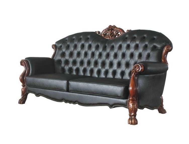 Dresden PU/Wood Tufted Living Room Set