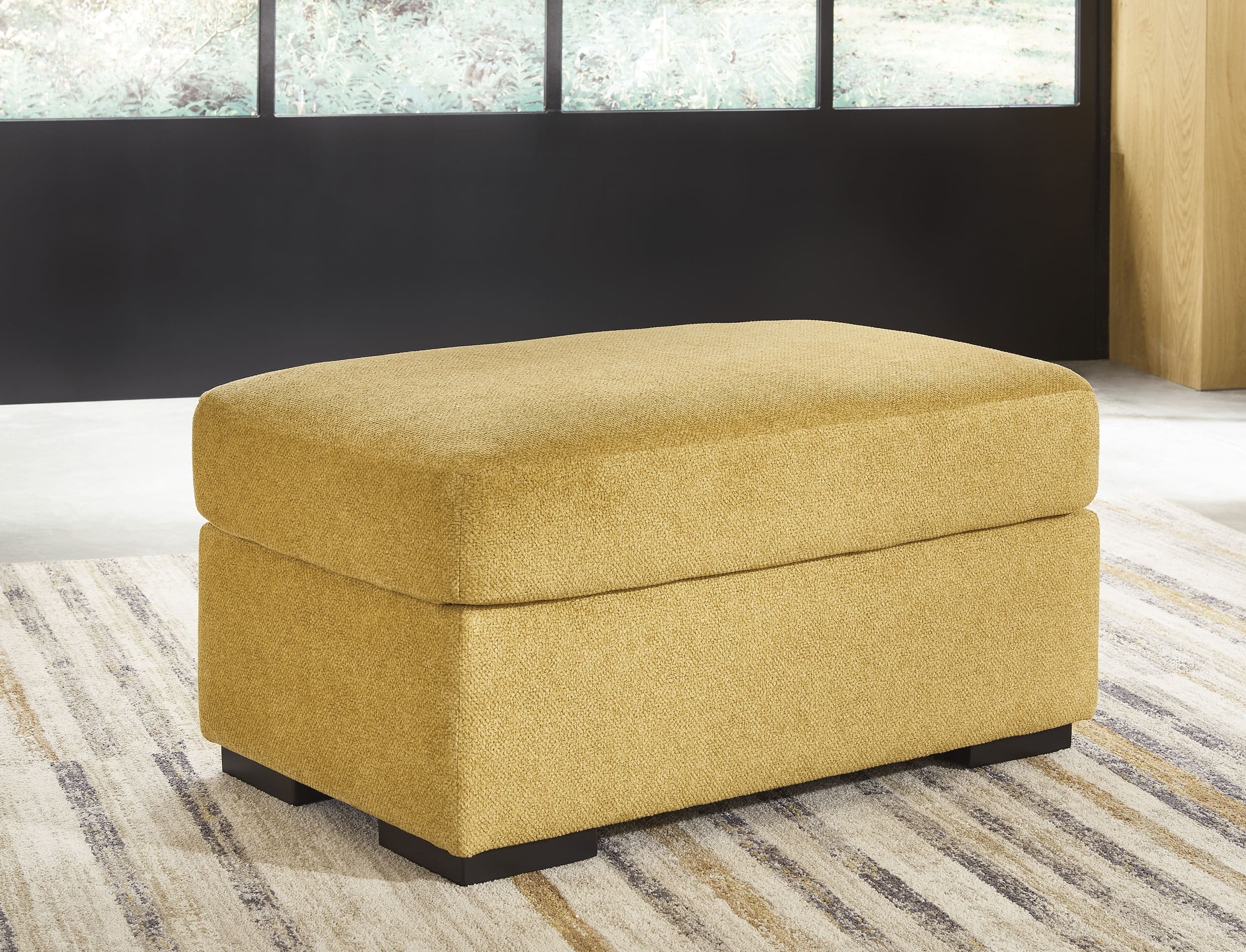 Keerwick Polyester Ottoman