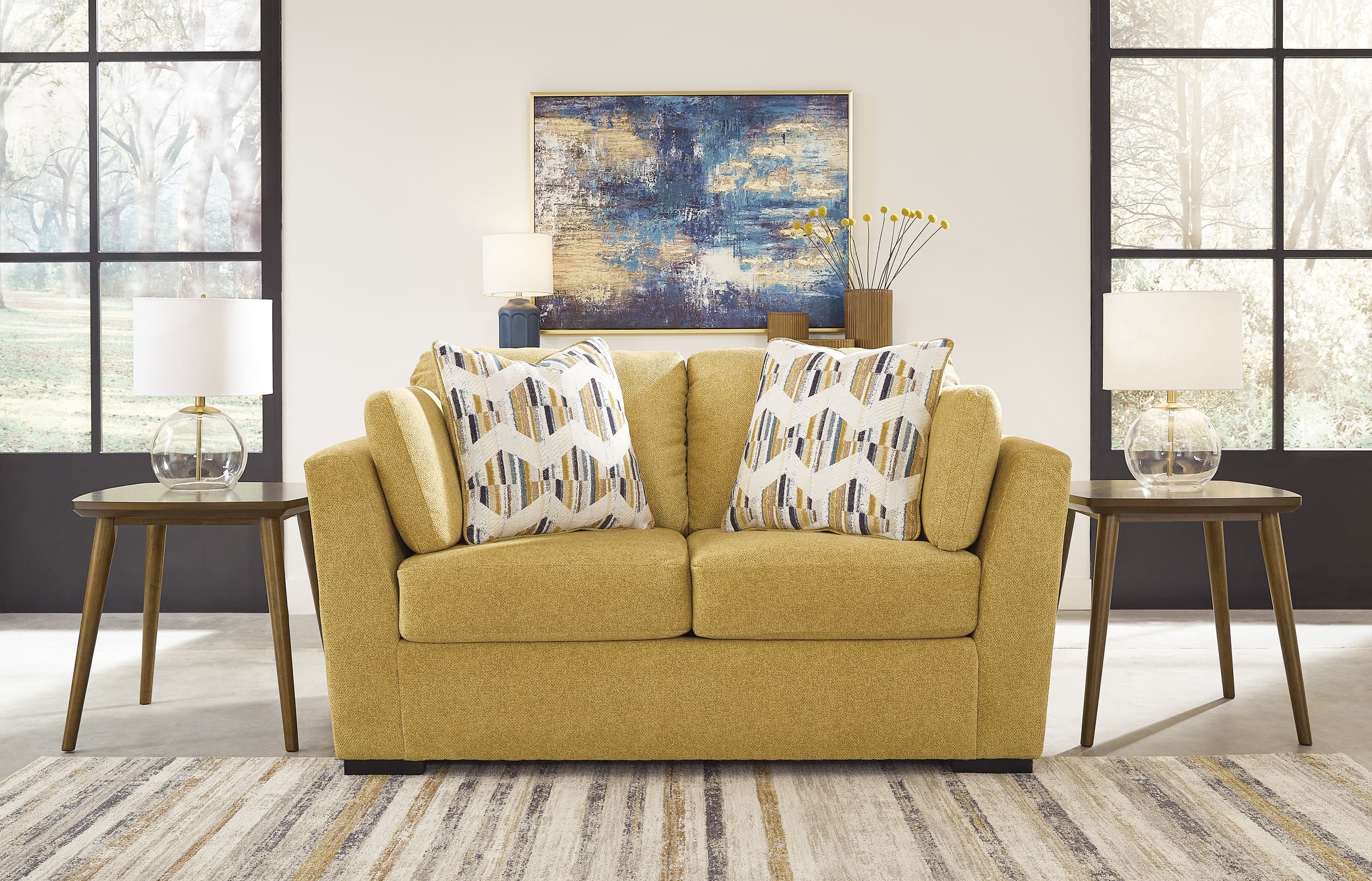 Ashley Keerwick Loveseat