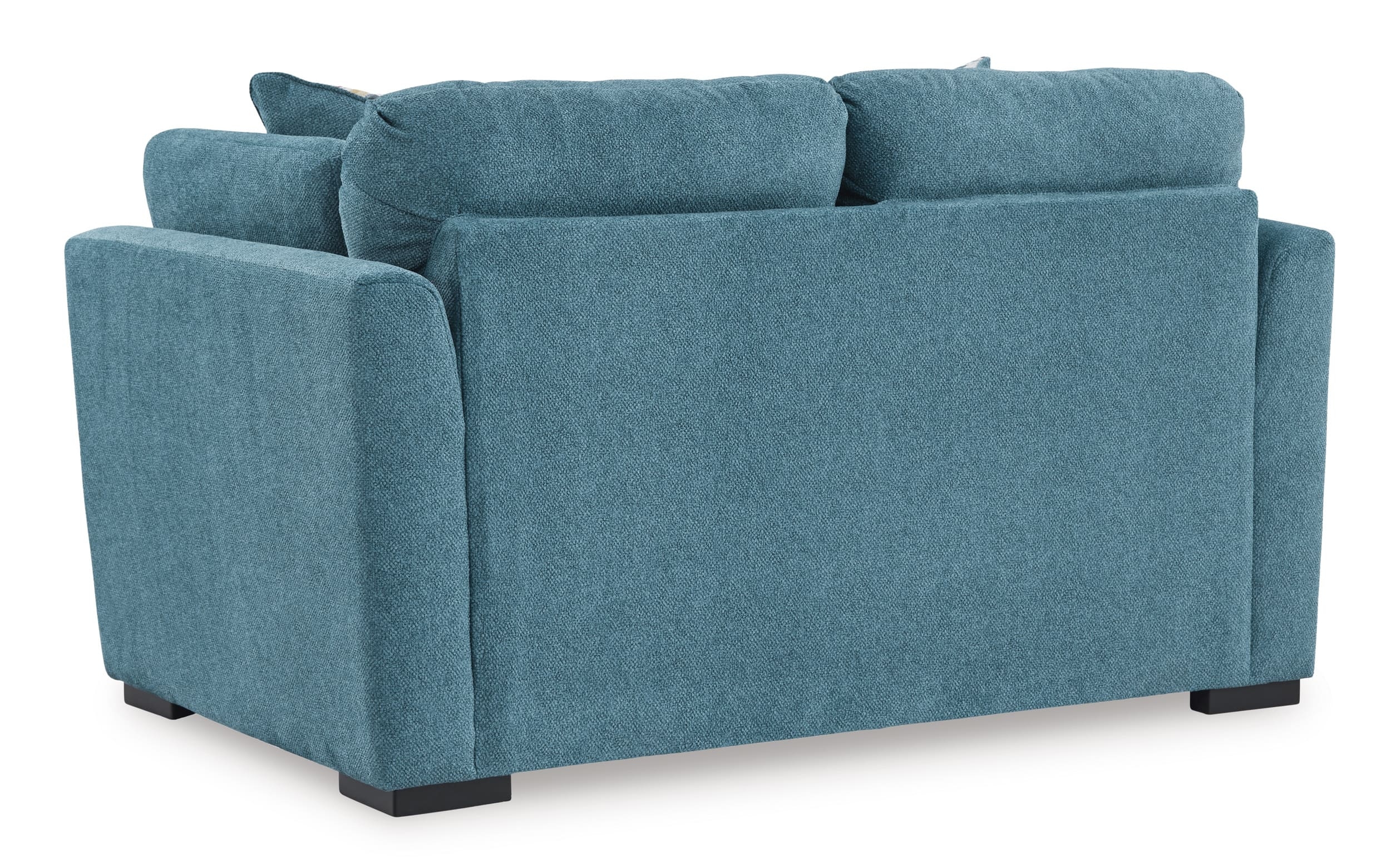 Ashley Keerwick Teal Loveseat Back