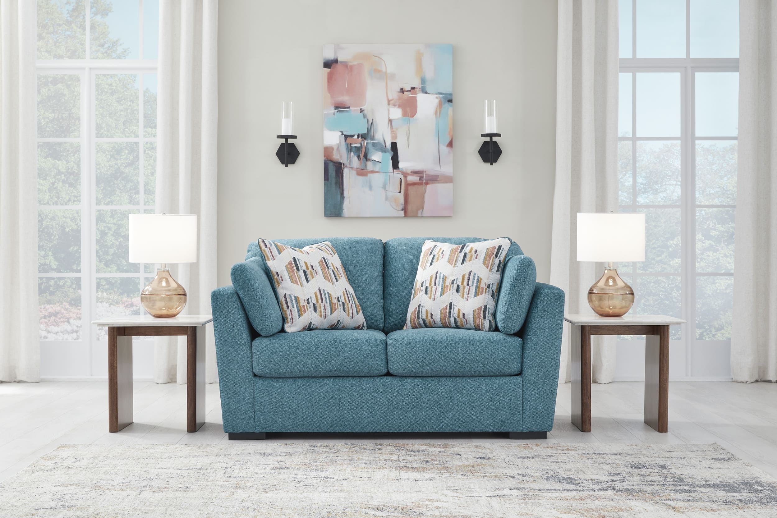 Ashley Keerwick Loveseat