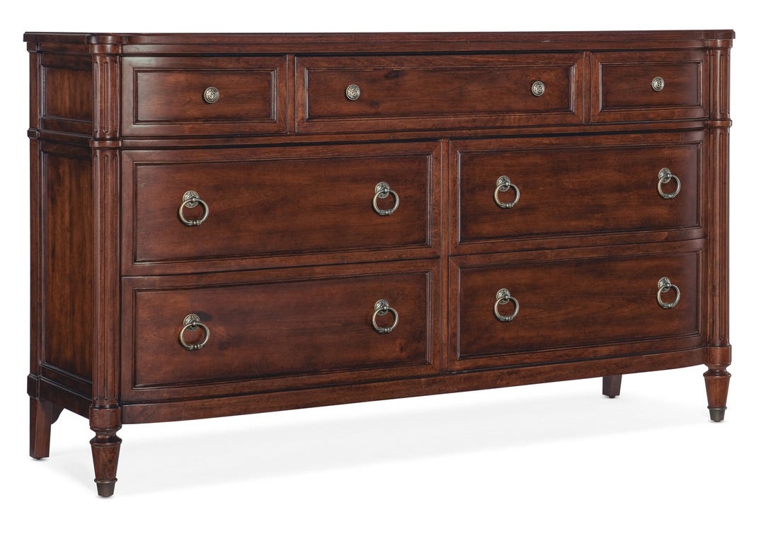 Charleston Wood Sleigh Bedroom Set