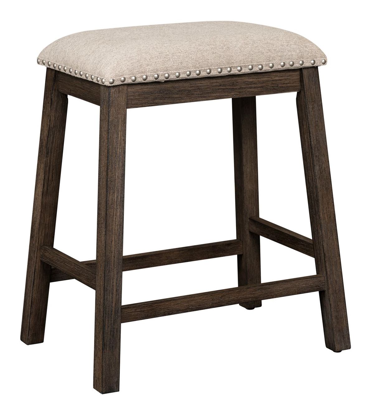 Harrison Linen Console Stool