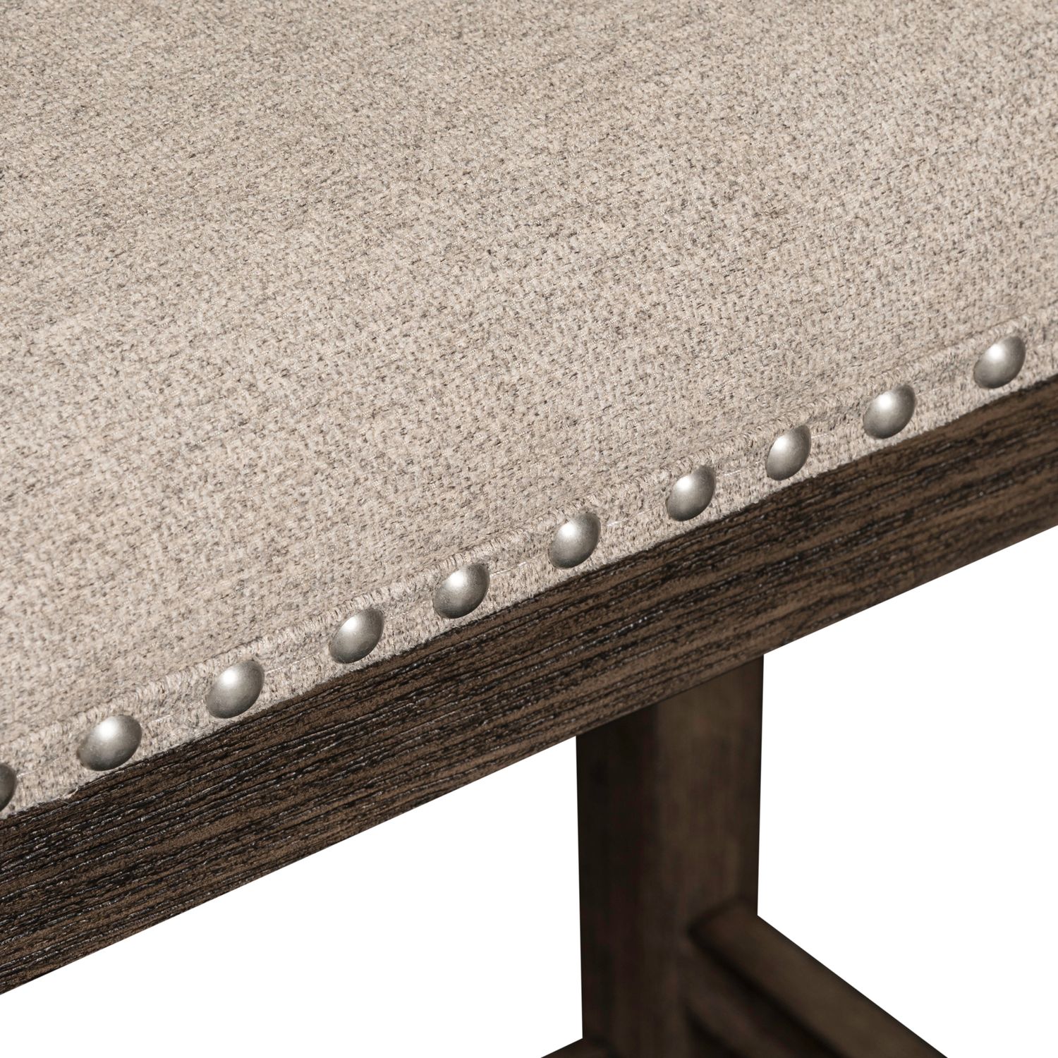 Harrison Linen Console Stool