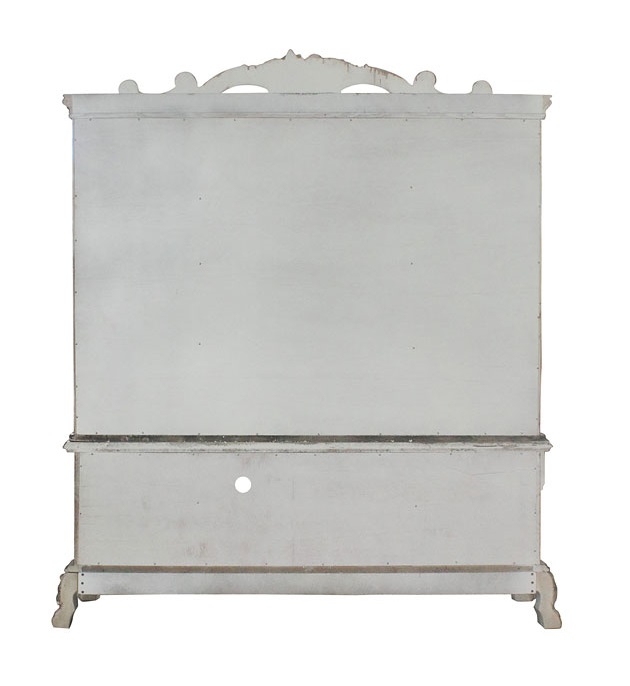 Dresden Glass/Wood China Cabinet