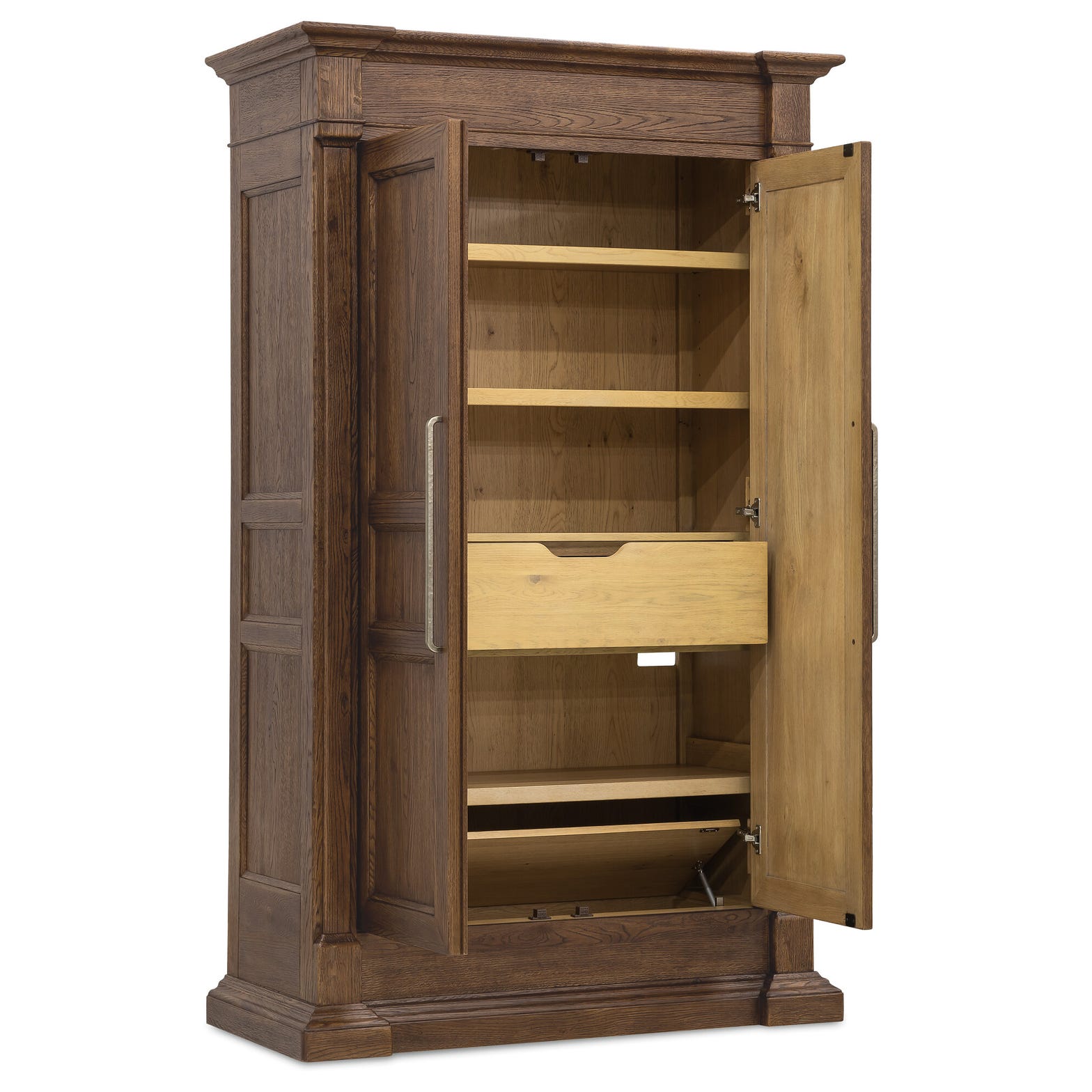 Driftwood 2-Door Wood Wardrobe