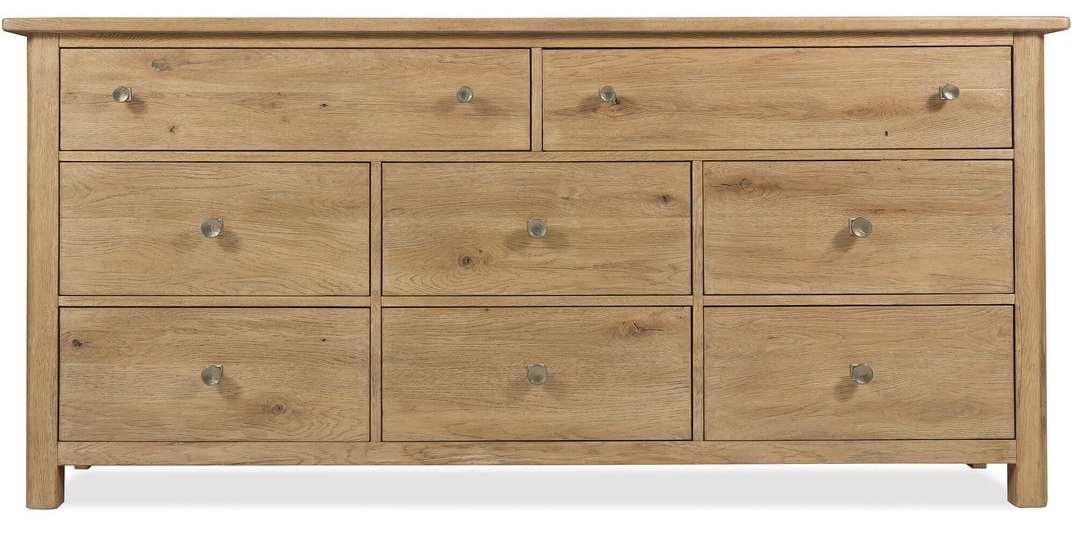 Driftwood 8-Drawer Wood Dresser