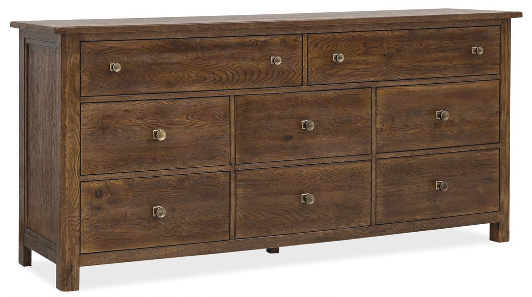 Driftwood Leather Upholstered Bedroom Set