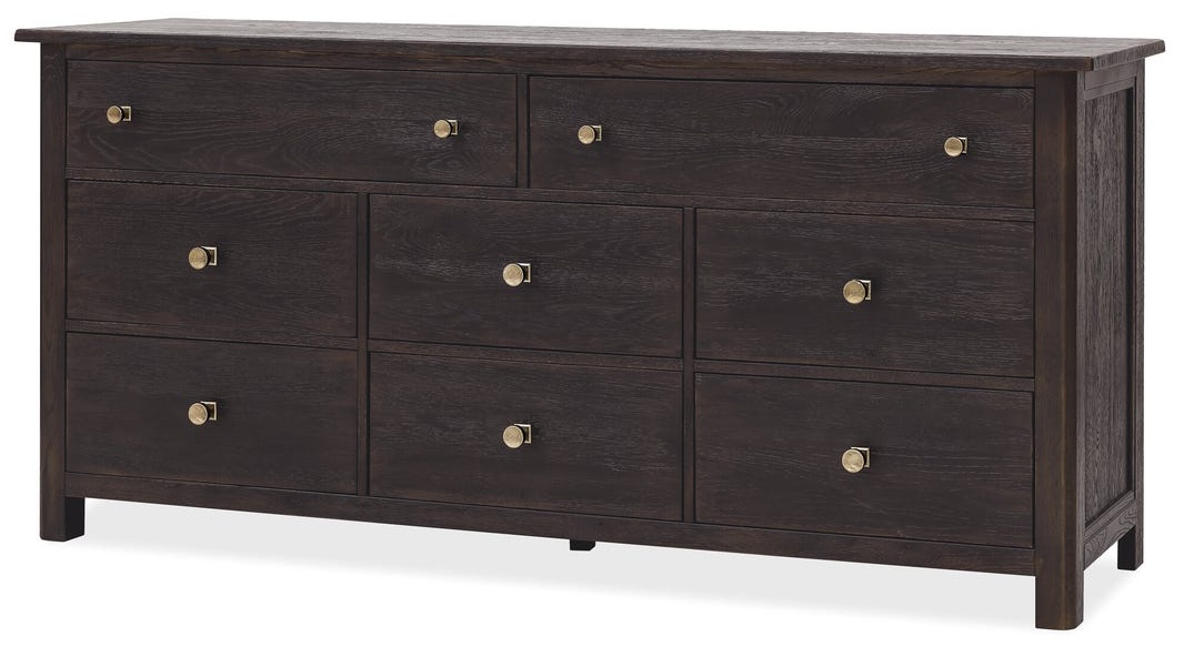 Driftwood 8-Drawer Wood Dresser