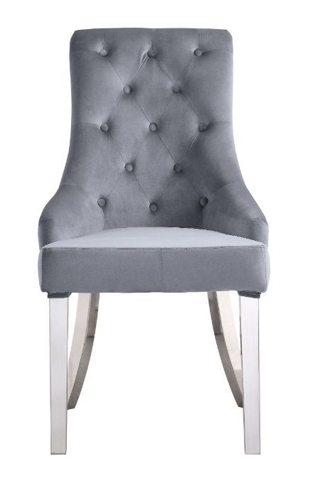 Satinka Fabric/Steel Dining Side Chair