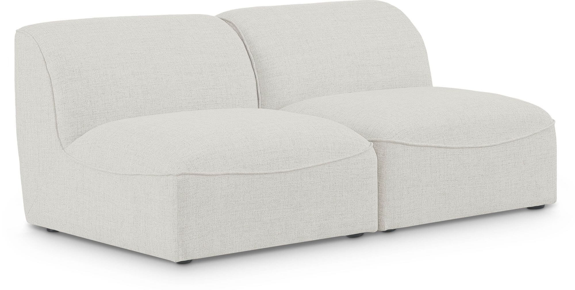 Miramar 66" Linen Modular Sofa