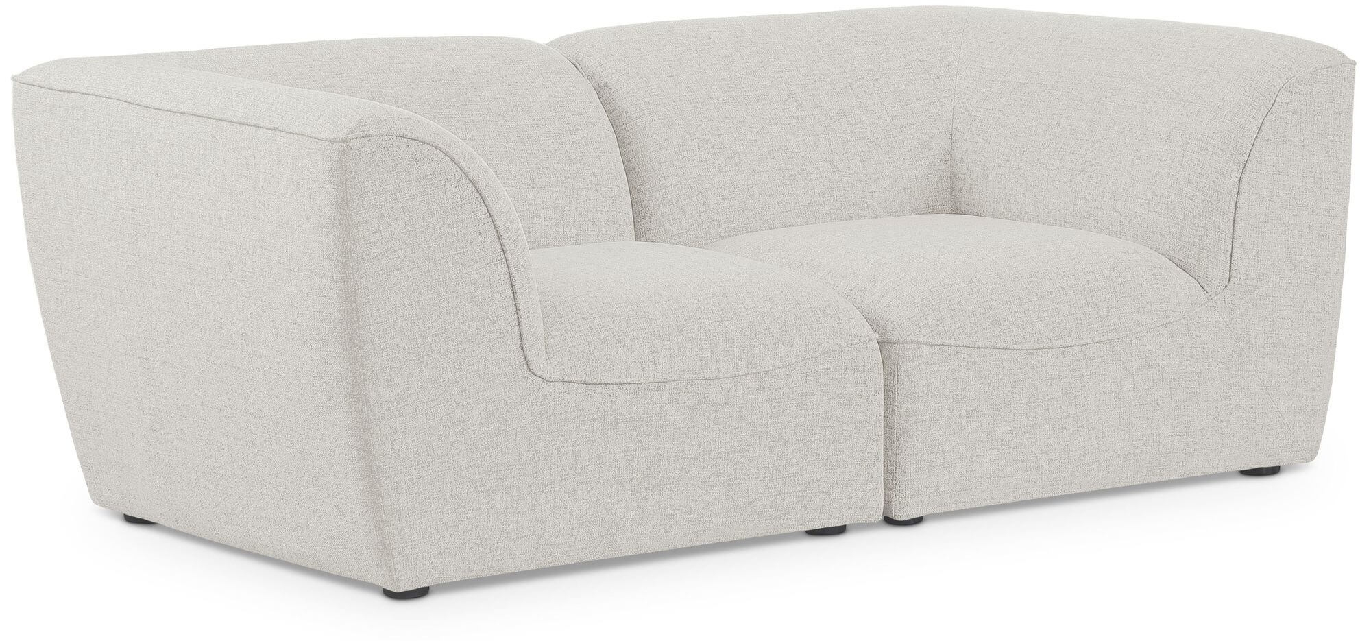 Miramar 76" Linen Modular Sofa