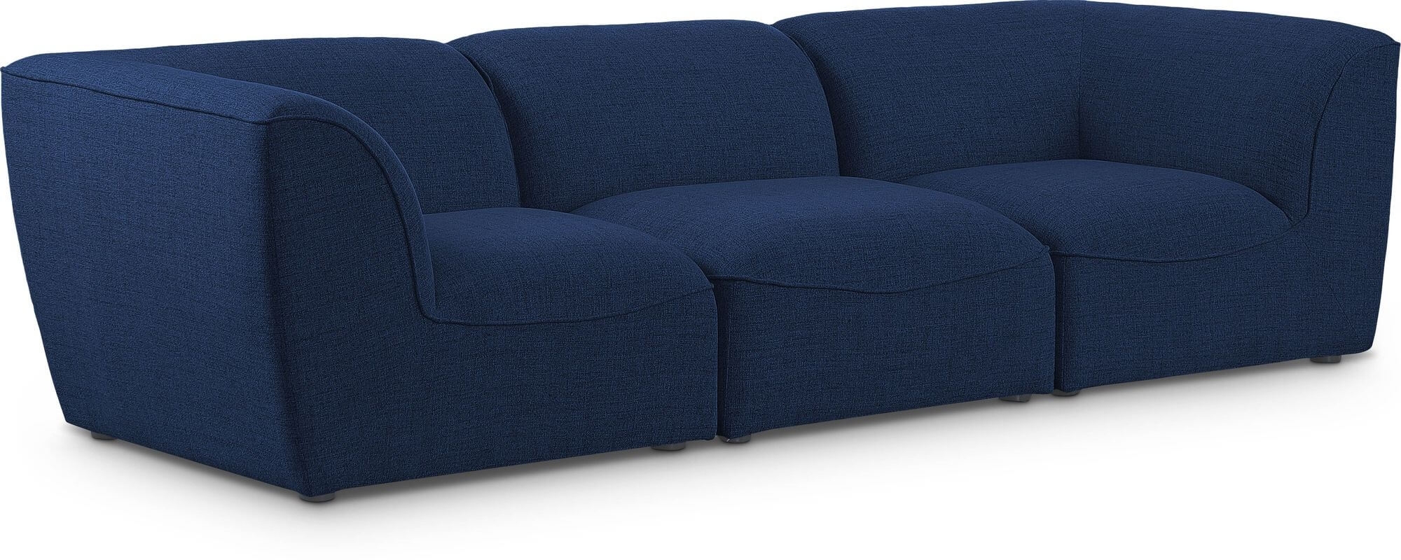 Miramar 109" Linen Modular Sofa