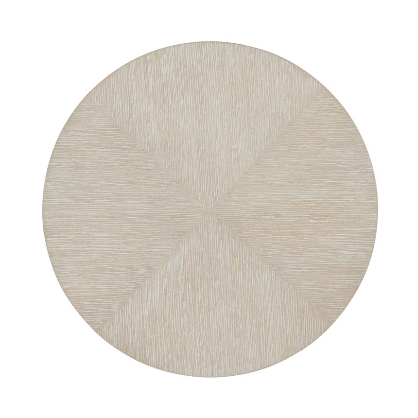 Modern Mood Oak Veneer Round 3-Drawer Nightstand