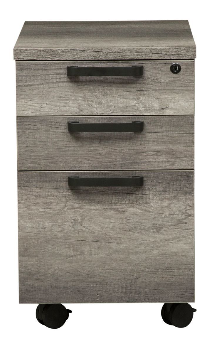 Tanners Creek Melamin/Wood 3-Drawer Mobile File Cabinet