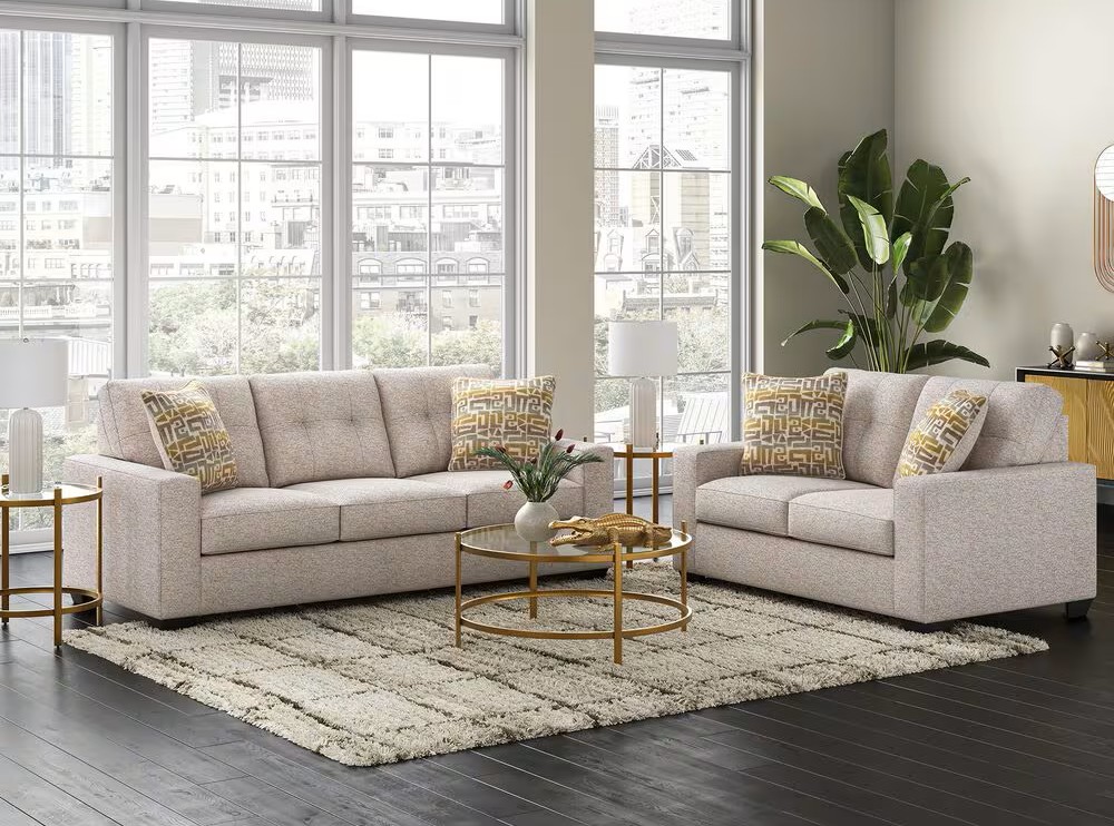 Larimer Polyester Living Room Set
