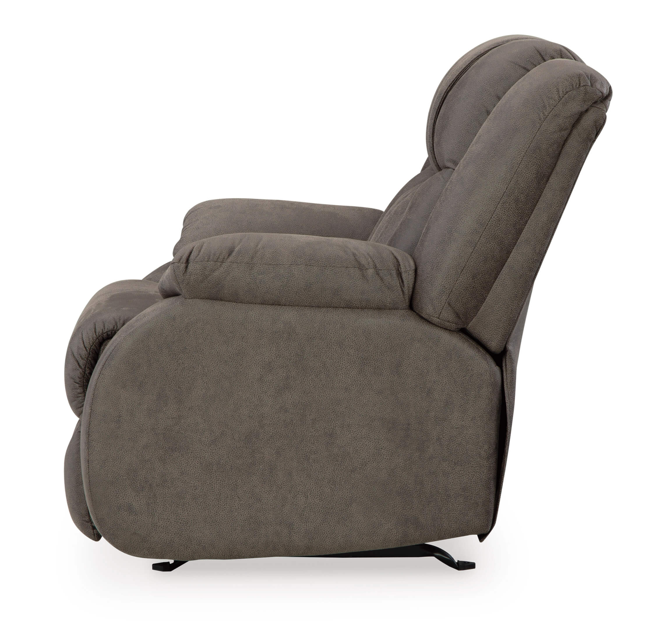 Ashley First Base Polyester Reclining Chair Side