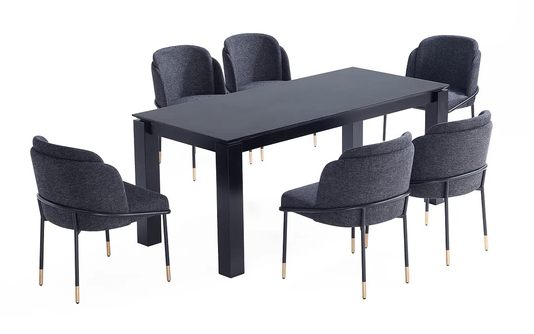 Rockaway 70.86-inch Solid Wood Dining Room Set w/Flor Chairs