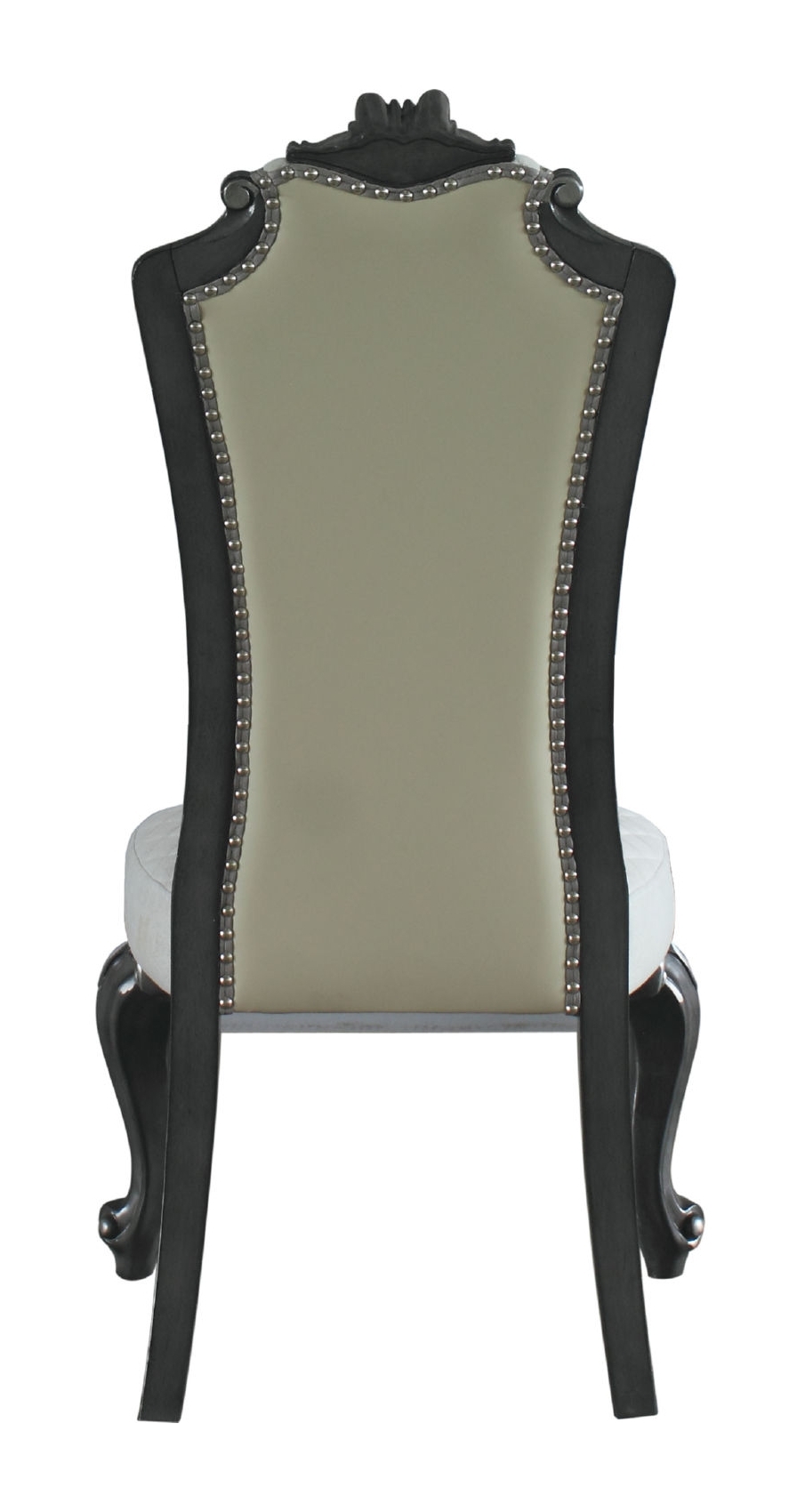 House Delphine Fabric/Leatherette/Wood Dining Side Chair