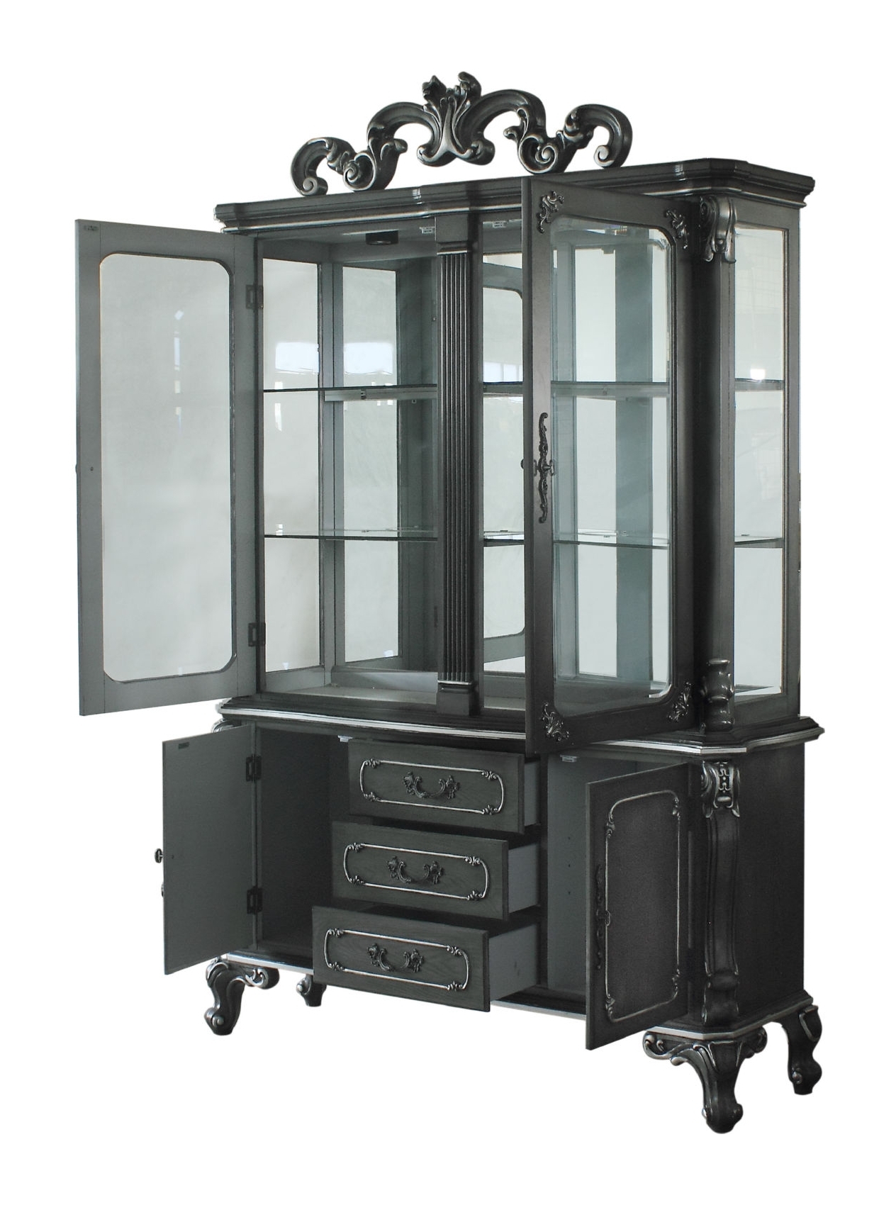 House Delphine Wood Cabinet