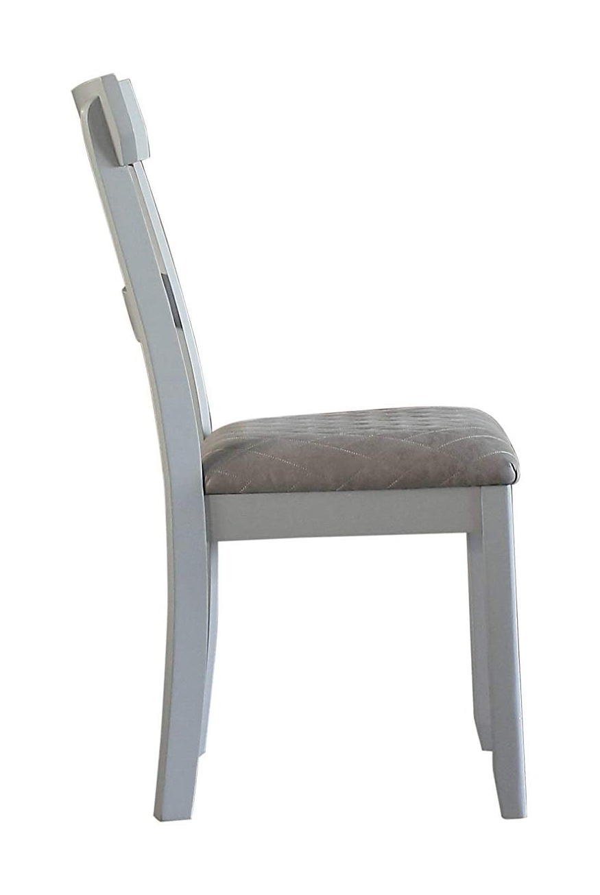 House Marchese Fabric/Wood Dining Side Chair