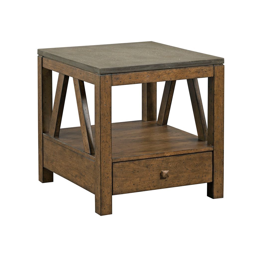 Modern Classics Mason Square Wood Cocktail Table Set