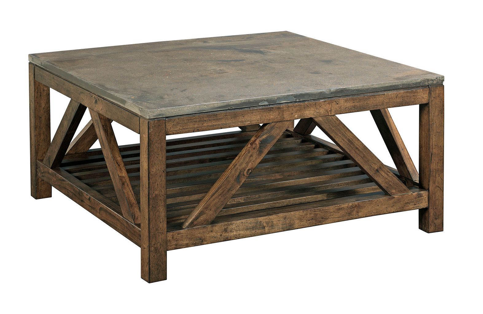 Modern Classics Mason Square Wood Cocktail Table Set