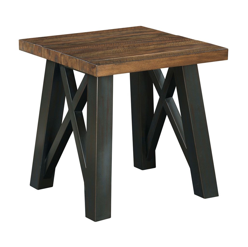 Modern Classics Crossfit Rectangular Wood Cocktail Table Set