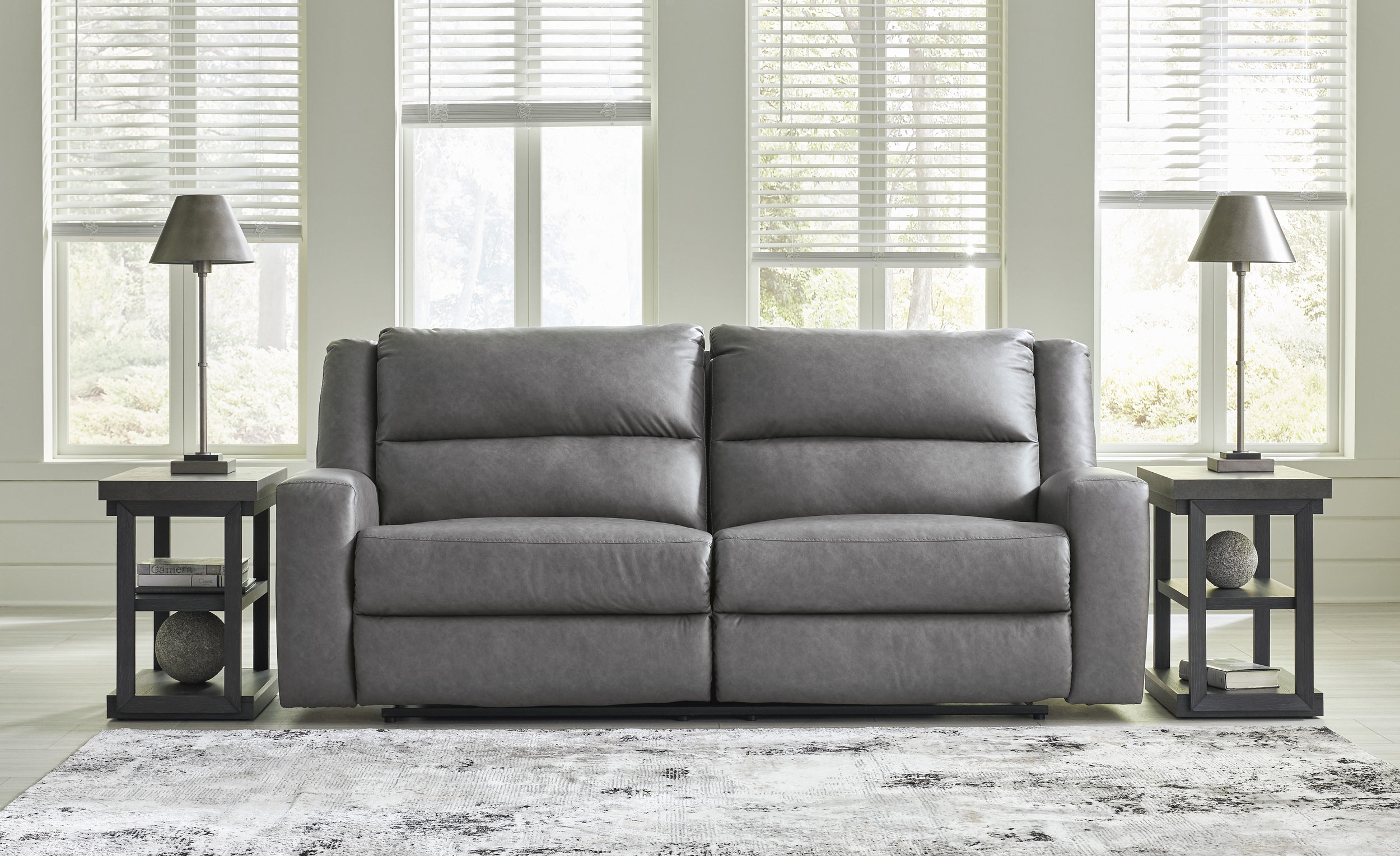 Brixworth Faux Leather 2-Seat Reclining Sofa
