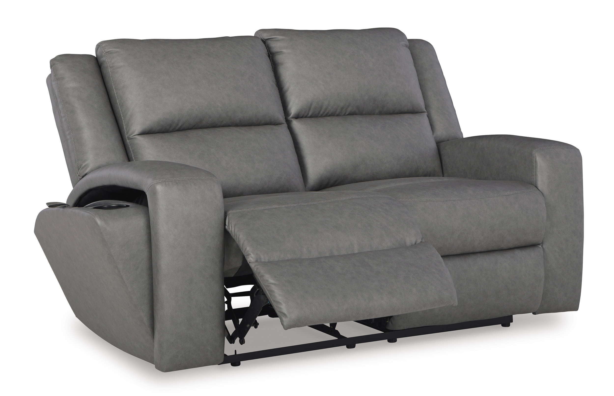 Brixworth Faux Leather Reclining Living Room Set
