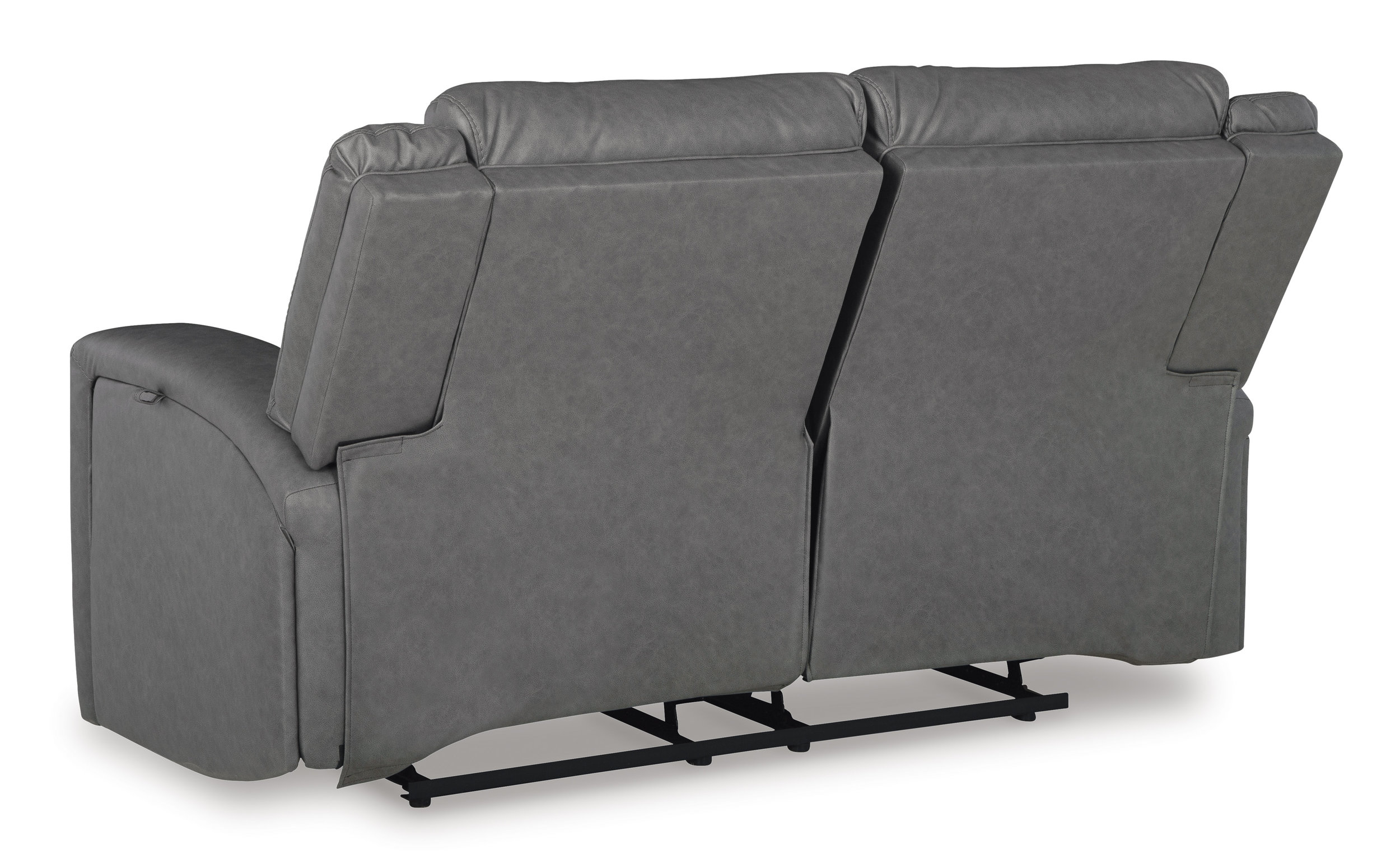 Brixworth Faux Leather Reclining Loveseat