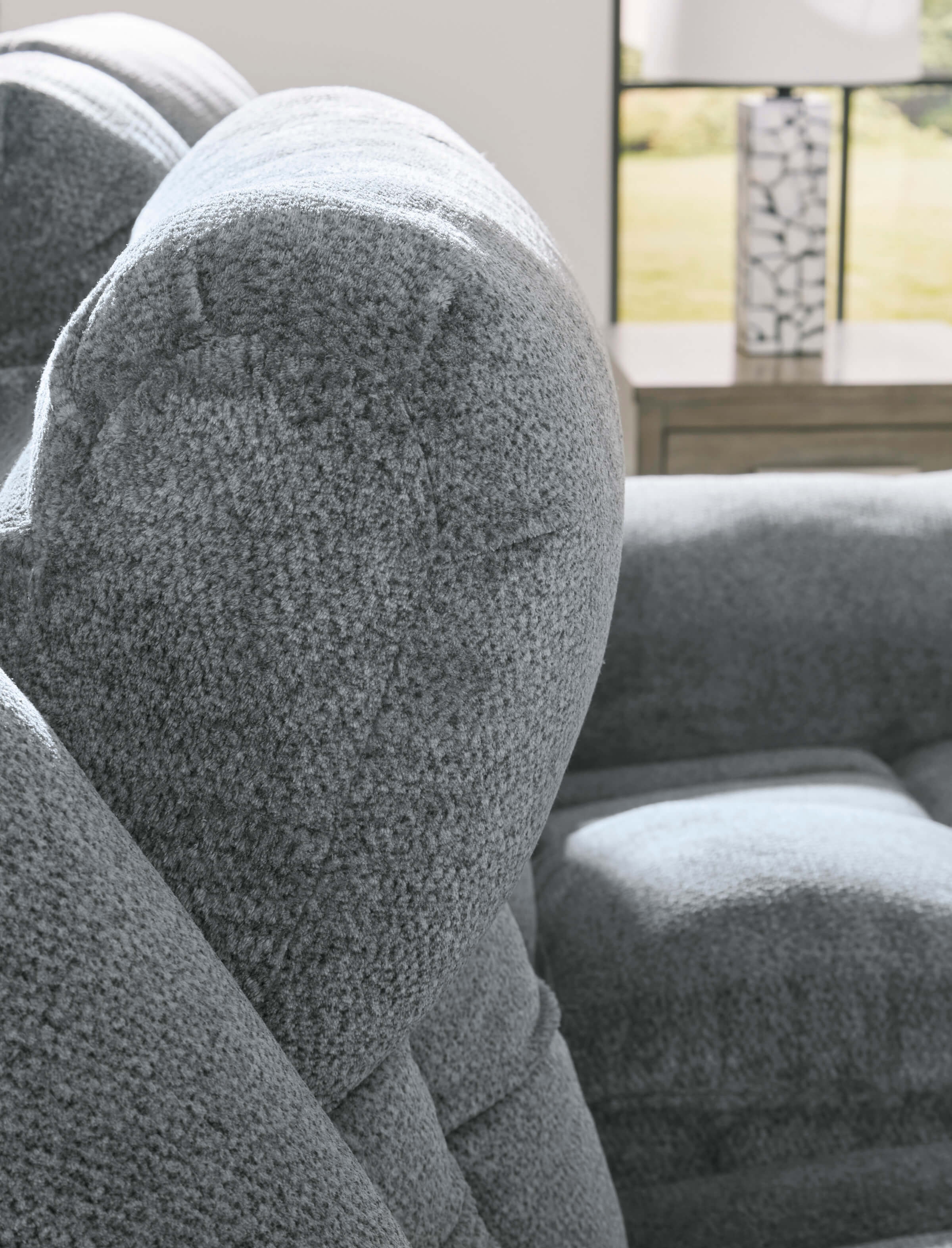 Tip-Off Polyester Power Reclining Sofa